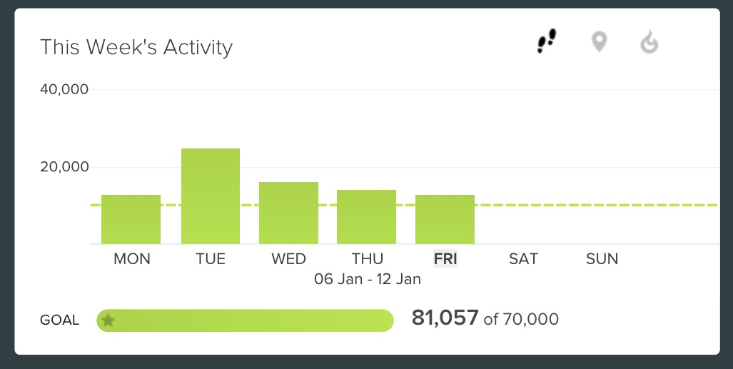You’ve walked how many steps? Tracking coaching activity.